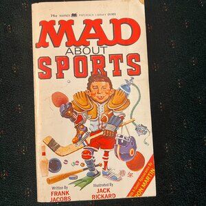 1972 Mad Magazine's "Mad about Sports" by Frank Jacobs